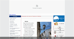 Desktop Screenshot of comune.melissa.kr.it